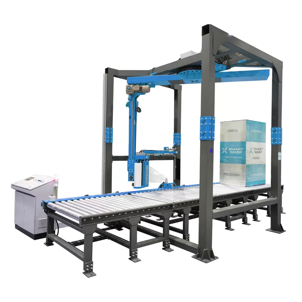 T1000 Rotary Arm Fully Automatic Pallet Wrapping Machine