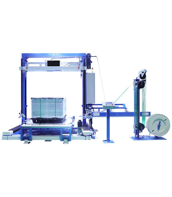 Automatic Vertical Pallet Strapping Machine