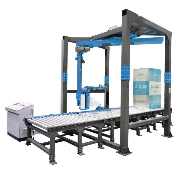 T1000 Rotary Arm Fully Automatic Pallet Wrapping Machine